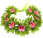 Gilrs New Movie Moana 1&2 Wig and Necklace Flower Clip Dress Up Set Vaiana Costume Accessories Moana Pet Pig and Cock Xmas Gift