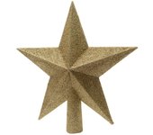 Estrella Dorada para árbol de Navidad - Adornos Navideños