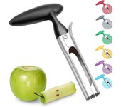 Descorazonador de Manzanas descorazonador de Manzanas with Mango De ABS y hoja dentada de Maple inoxable Black