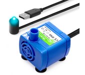 1.5L/H Mini bomba sumergible DR-DC160W USB DC 5V Bombas de agua para dispensador de agua para mascotas