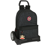 Mochila con Carro Evolution Paul Frank "Team Player" 30X46X14Cm (Safta 612219860)