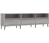 vidaXL Mueble de TV madera contrachapada 150x30x44,5 cm, Mueble de Salon, Mueble TV, Mueble TV salon, Mesa de TV, Mueble tele