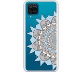 Funda original compatible con Samsung Galaxy A12 5G - Rick y Morty Half Rick