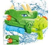 Juguete de pistola de agua, pistola de agua con capacidad de 640 ml, alcance de 8 a 10 metros, pistola de agua para adultos, adecuada para piscina, jardín, fiesta en la playa, pistola de agua de verano