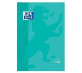 Oxford, Hojas CuadrÃ­culadas A4 Perforadas. Recambio Archivador, 80 Hojas, Color Menta, CuadrÃ­cula 5x5.