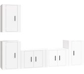 vidaXL Set de muebles para TV 5 piezas madera contrachapada, Mueble de Salon, Mueble TV, Mueble TV salon, Mesa de TV, Mueble tele
