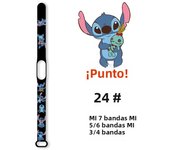 Lilo & Stitch Strap for Xiaomi Mi Band 7 bracelet Sport silicone watch wristband Miband wriststrap For Xiaomi mi band 3 4 5 6 7