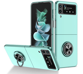 For Galaxy Z Flip 3 4 5 Case Shockproof Armor Magnet Ring Kickstand Bracket Back Cover Case For Samsung Galaxy Flip 1 2 5G Cases