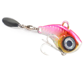 GOBAIT Spinner Bait 10g 20g 30g VIB Spoon Metal Jig Fishing Vibration Tackle Blade Pesca Rotating Spinning Lure Gear Spinnerbait