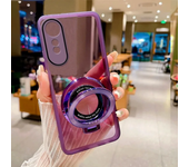 Weak Magnetism Case for OPPO A60 A79 A53S A98 A15 A96 A76 A55 A52 A54 A59 A53 Reno 7 8 Pro Holder Transparent Cover