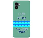 Funda Silicona Líquida Verde compatible con Xiaomi Redmi A2 diseño Agua Dibujos