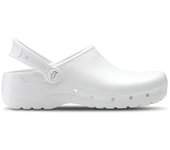 Zuecos Sanitarios mujer FELIZ CAMINAR FLOTANTE ZUECO TRABAJA, BLANCO 2665 XL