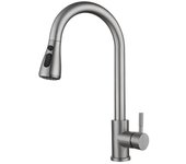 Grifo de Cocina Maple Inoxidable 304 con Grifo Extraible de Fregadero Retráctiles