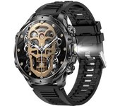 Nuevo reloj inteligente con Bluetooth, llamadas, pantalla grande de 1,85 pulgadas, pantalla redonda, control de la frecuencia cardíaca, oxígeno en sangre, reloj inteligente multideportivo