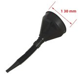 Colorful Plastic Funnel with Flexible Extension Tube for Automotive and Motorcycle Fluids