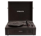 CREATE - RECORD PLAYER RETRO - Tocadiscos Retro con Bluetooth, USB, SD, MicroSD y Mp3