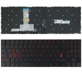 TECLADO RETROILUMINADO EN ROJO PARA PORTÁTIL LENOVO LEGION Y520 Y520-15IKB R720 R720-15IKB NEGRO