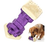 Juguetes para Perros Indestructibles para Masticadores Agressivos, Tres en uno Juguetes para Perros con Sabor a Carne de Res, Adecuados para Perros Medianos y Grandes