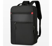 Mochipa impermeable multicuonal para hombre, Bolsa de Negocios para portátil de 15,6 pulgadas, with USB Carga, informal
