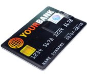 waterproof Super Slim Credit Card USB Flash Drive 32GB pendrive 4GB 16GB 32GB 64GB bank card model Memory Stick u disk