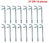 16PCS Plastic Plant Support Pile Frame Greenhouse Arrangement Semicircle Fixed Rod Indoor Flower Plant Vine Climbing Bracket