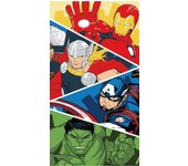 Avengers - Toalla Playa Microfibra 70 x 140 cm Oficial Disney Marvel Rojo, Azul, Vengadores (3 Modelos)