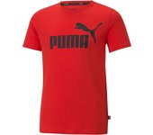 Camisetas M/C marca Puma modelo 586960-11-1 para junior en color rojo negro