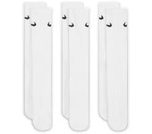NIKE CUSHIONED CREW CALCETIN ALTO 3 PACK BLA 101