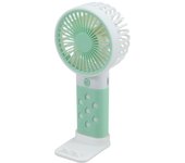 Mini Ventilador de Mano con soporte para móvil, con Batería Lition, Ventilador Personal Alimentado por USB, 3 Velocidades,Ventilador de Bolsillo Silencioso, Ventilador de mano ,Viento fuerte, aplicable para exteriores, escuela, trabajo, camping, enfriamie