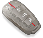 New Silicone Car Key Case Cover for Audi A1 A3 A6 A6L Q2 Q3 Q7 TTS R8 S6 RS3 Key Protection Car Accessories