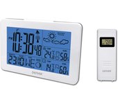 Estacion meteorologica denver ws - 530white con radio despertador blanco