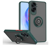 Magnetic Ring Holder Case for Huawei MATE20 30 40 50 P20 30 40 50 Lite Pro + Shockproof Matte Clear Cover