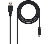 Nanocable cable usb-a 2.0 macho a mini-usb macho 0.50m