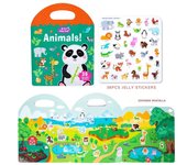 Early Childhood Education Scene Sticker Book Focus Cultivation Quiet Sticker Book Enlightenment Puzzle Cognitive Sticker Book