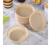 100 Pcs Baking Cake Paper Mold Pans Mini Quiche Muffin Cupcake Round Tart Tray Containers