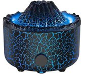 Flame Volcano Aromatherapy Humidifiers Diffuser With Colored Lights 560ml Ultrasonic Essential Oils Diffuser With Remote Control