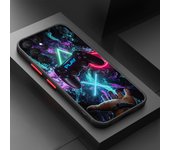 P-PlayStation Game For Samsung S23 S22 S21 S20 FE S10 S9 Note 20 10 Ultra Lite Pro Plus Frosted Translucent Phone Case
