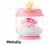 Genuine Sanrio Cinnamonroll Kuromi Melody Little Twin Stars Cartoon Dream Catcher Jar Luminous Ornament Children's Birthday Gift