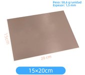 1pc FR4 PCB 5x7 5x10 7x10 10x15 10x20 12x18 15x20 20x30 Single Side Copper Clad Plate DIY PCB Laminate Circuit Board for Arduino