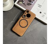 Magnetic Leather Phone Case for Huawei Pura 70 Pro+ P60 P50 P40 Mate 60 50 40 30 Pro Plus Nova 12 11 Ultra 10Pro Fuax Back Cover
