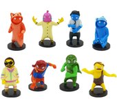 Bizak Figuras de Combate Gang Beasts Caja Deluxe con 8 Figuras