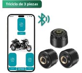 Car TPMS Tire Pressure Monitoring System Bluetooth 5.0 Mobile Phone Display Motorcycle Car Tyre Pressure Sensor for lOS Android