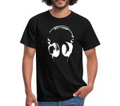 DJ Headphones Men's T-Shirt