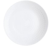 Luminarc Pampille Blanco Plato Hondo Vidrio Templado Extra Resistente 20cm Reciclable Ecológico Saludable