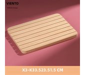 Solid wood card slot ring display plate necklace earrings jewelry display rack jewelry storage display props