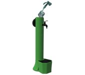 Triton Pro Fuente De Riego De Jardín Manguera Verde De Polietileno De Alta Resistencia De 75 m De Longitud