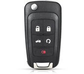 KEYYOU 1PCS Flip Remote Car Key For Chevrolet Cruze Epica Lova Camaro Impala Fit Astra J Corsa E Insignia Zafira C 2 3 4 5BT