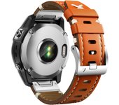 QuickFit 22mm 26mm strap for Garmin Epix Gen 2, suitable Fenix8 7 7X 5Plus 6XPro Enduro 2/Instinct1 2 3 leather bracelet strap