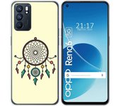 Funda Silicona para Oppo Reno 6 5G diseño Atrapasueños Dibujos