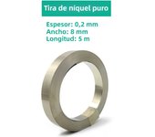 5m Pure Nickel Strips For Lithium Battery Pack Welding 99.6%  Purity 16ft  Nickle Tabs For 18650 26650 Battery Pack Spot Welding
